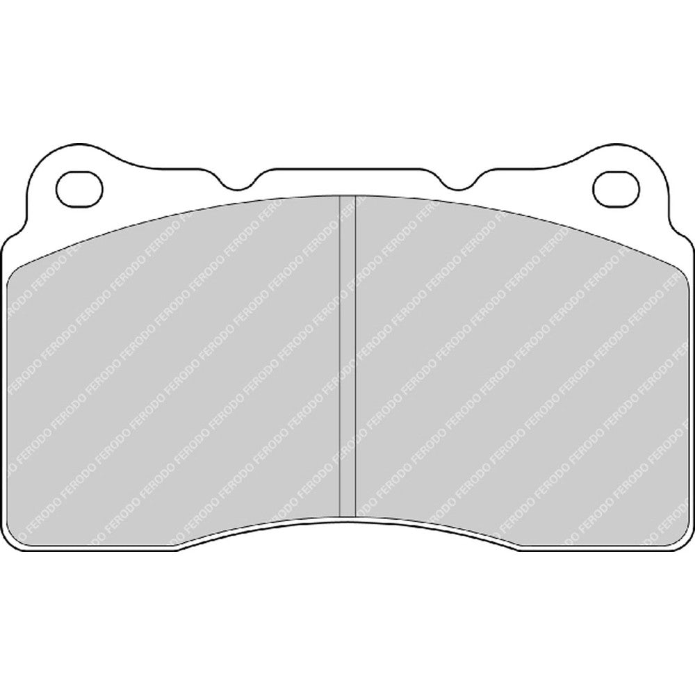 Ferodo DS2500 Brake Pads 131.8mm x 77mm FRP3067H - Front