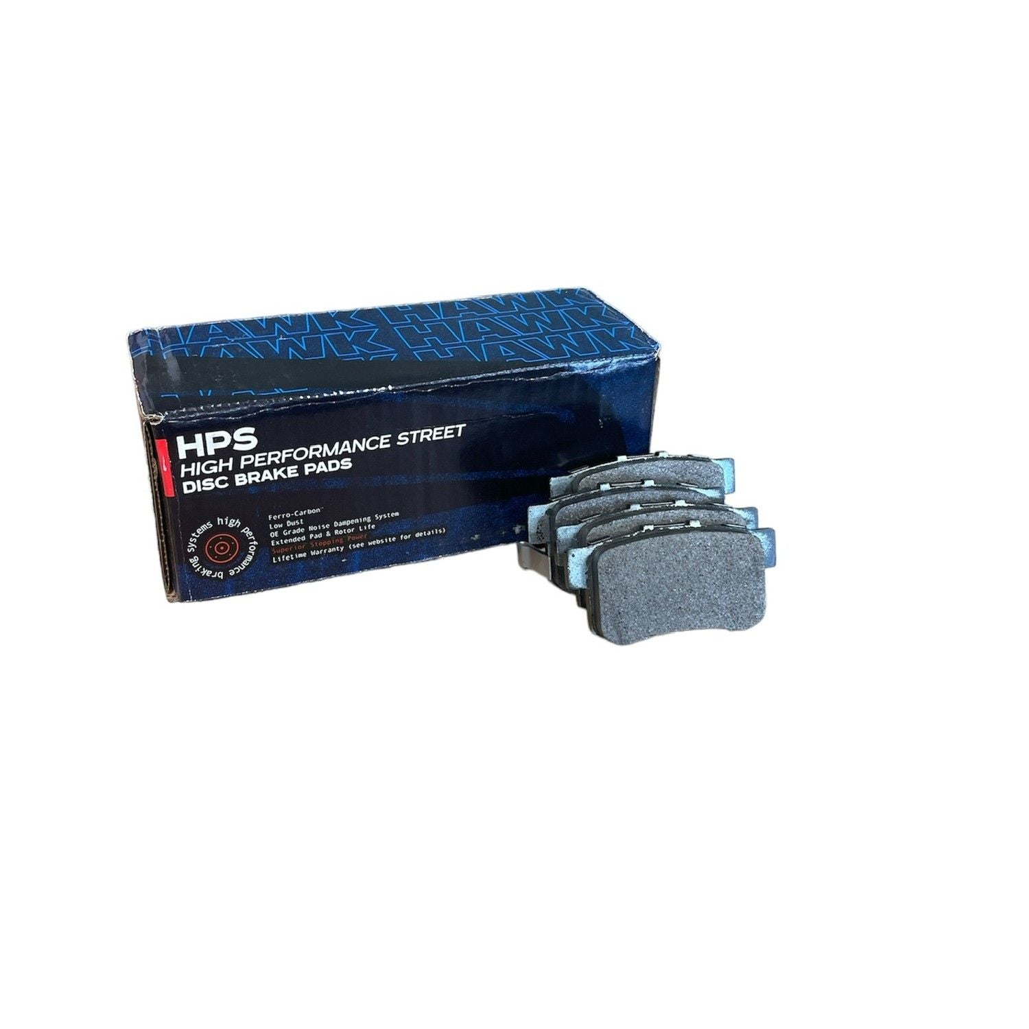 HAWK HPS Brake Pads 89mm x 48mm HWK-HB145F.570 - Rear
