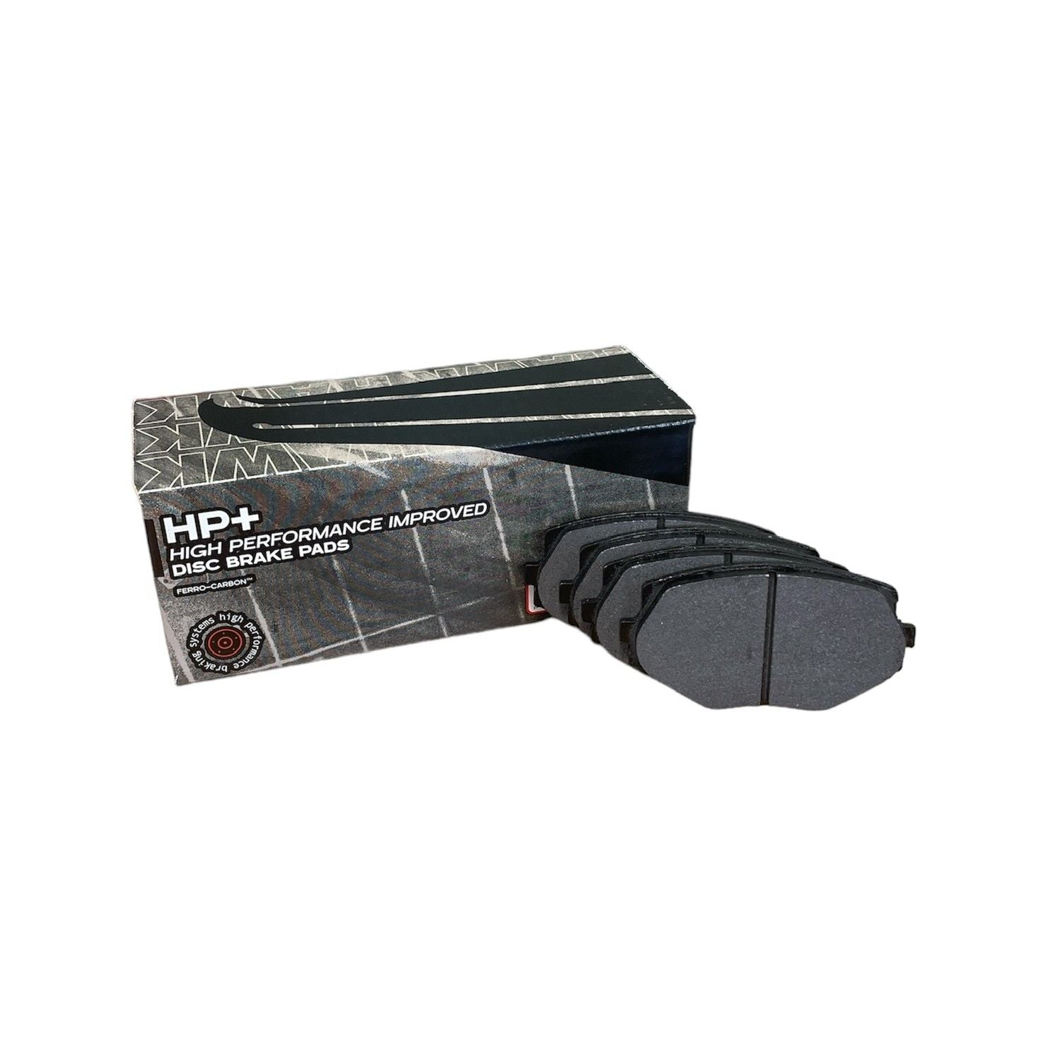 HAWK HP Plus Brake Pads 110mm x 57mm HWK-HB149N.505 - Front