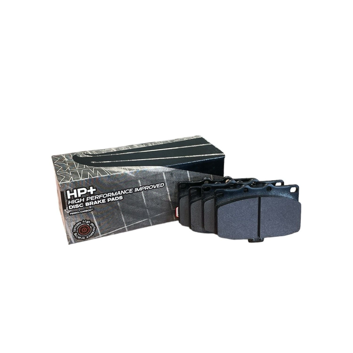 HAWK HP Plus Brake Pads 107mm x 63mm HWK-HB155N.580 - Front