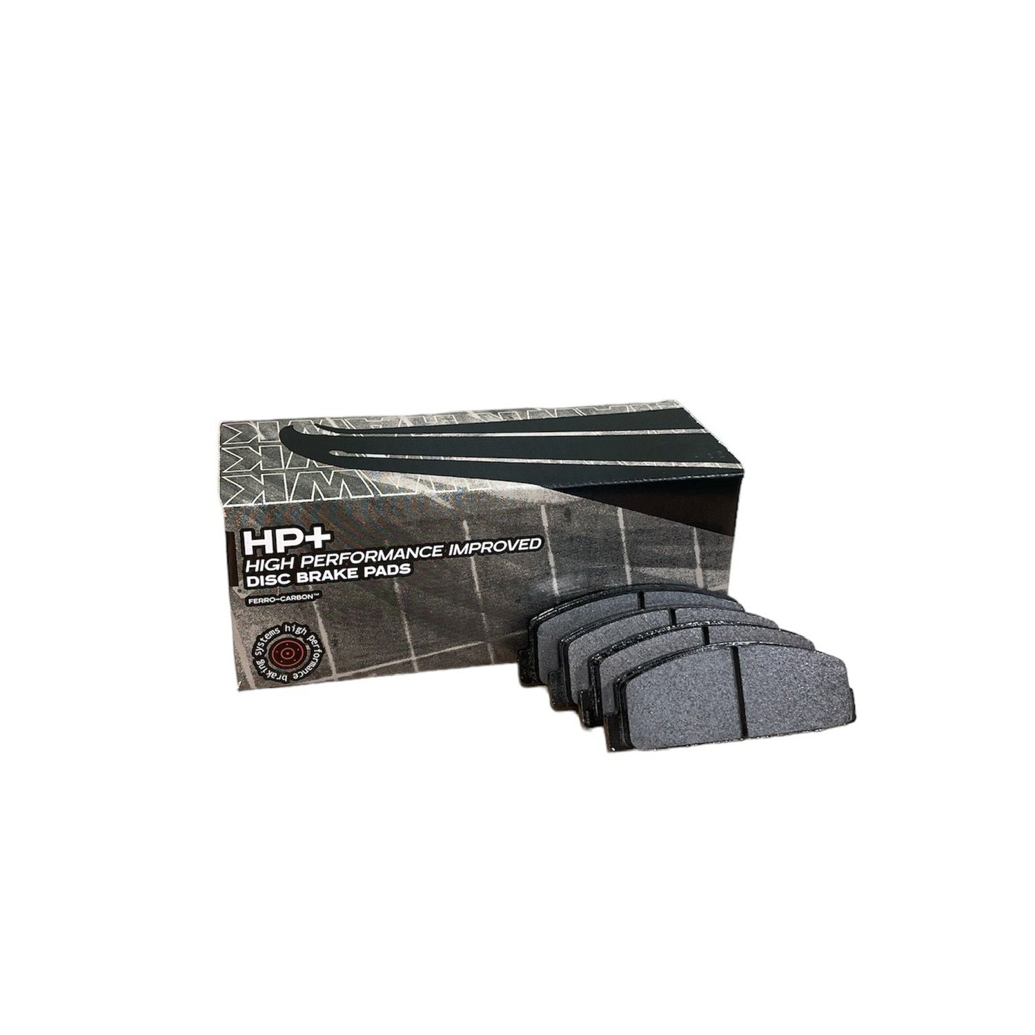 HAWK HP Plus Brake Pads 107mm x 39mm HWK-HB158N.515 - Rear