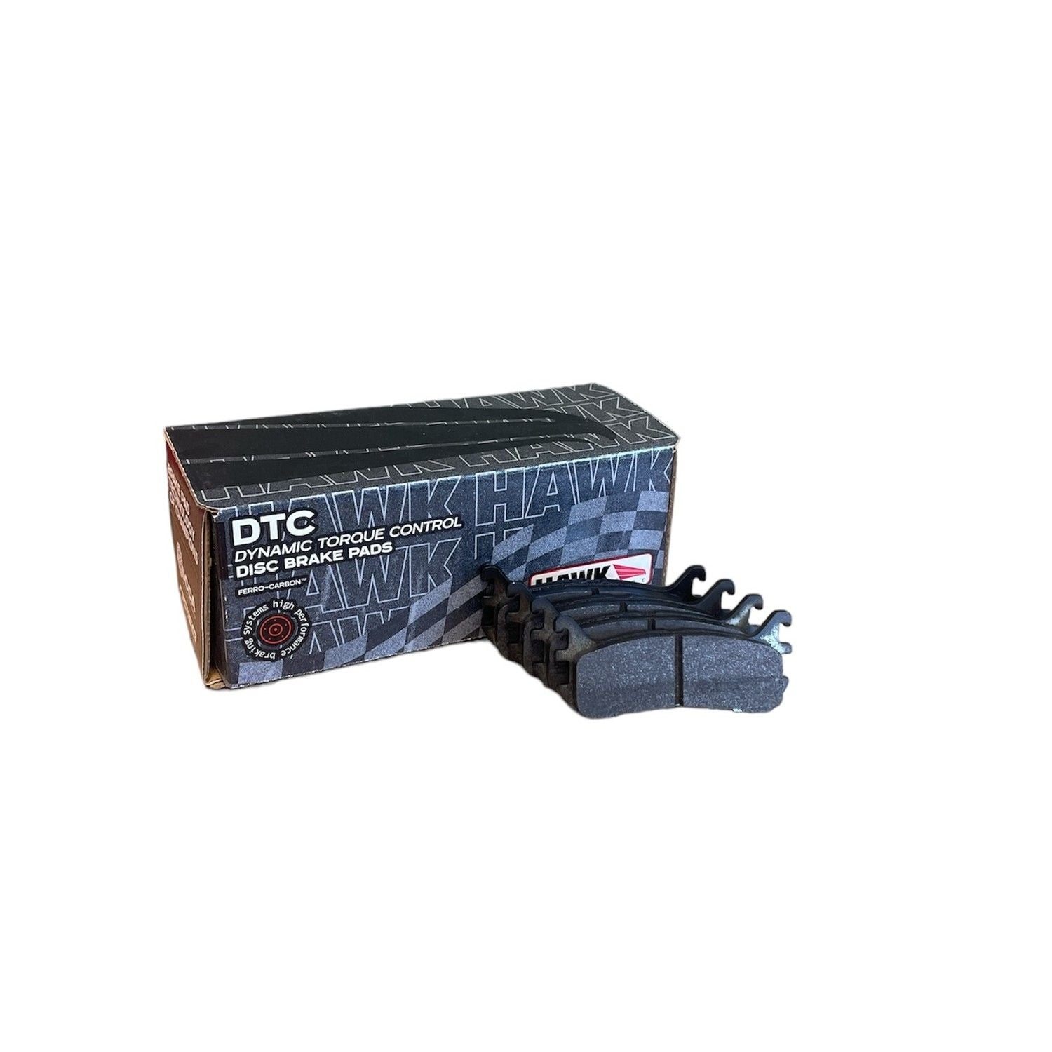 HAWK DTC 30 Brake Pads 102mm x 43mm HWK-HB159W.492 - Rear