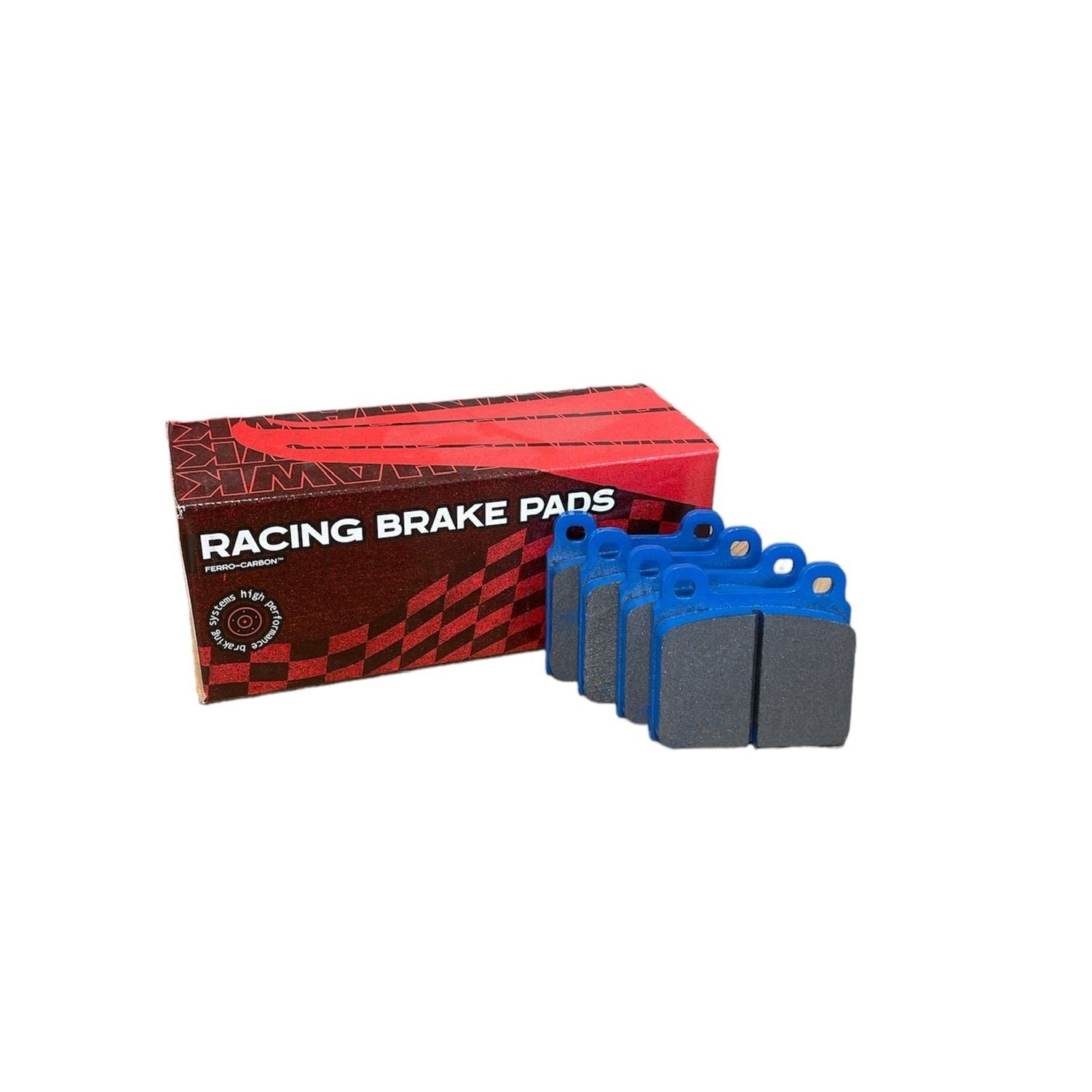 HAWK Blue 9012 Brake Pads 77mm x 70mm HWK-HB171E.590 - Front