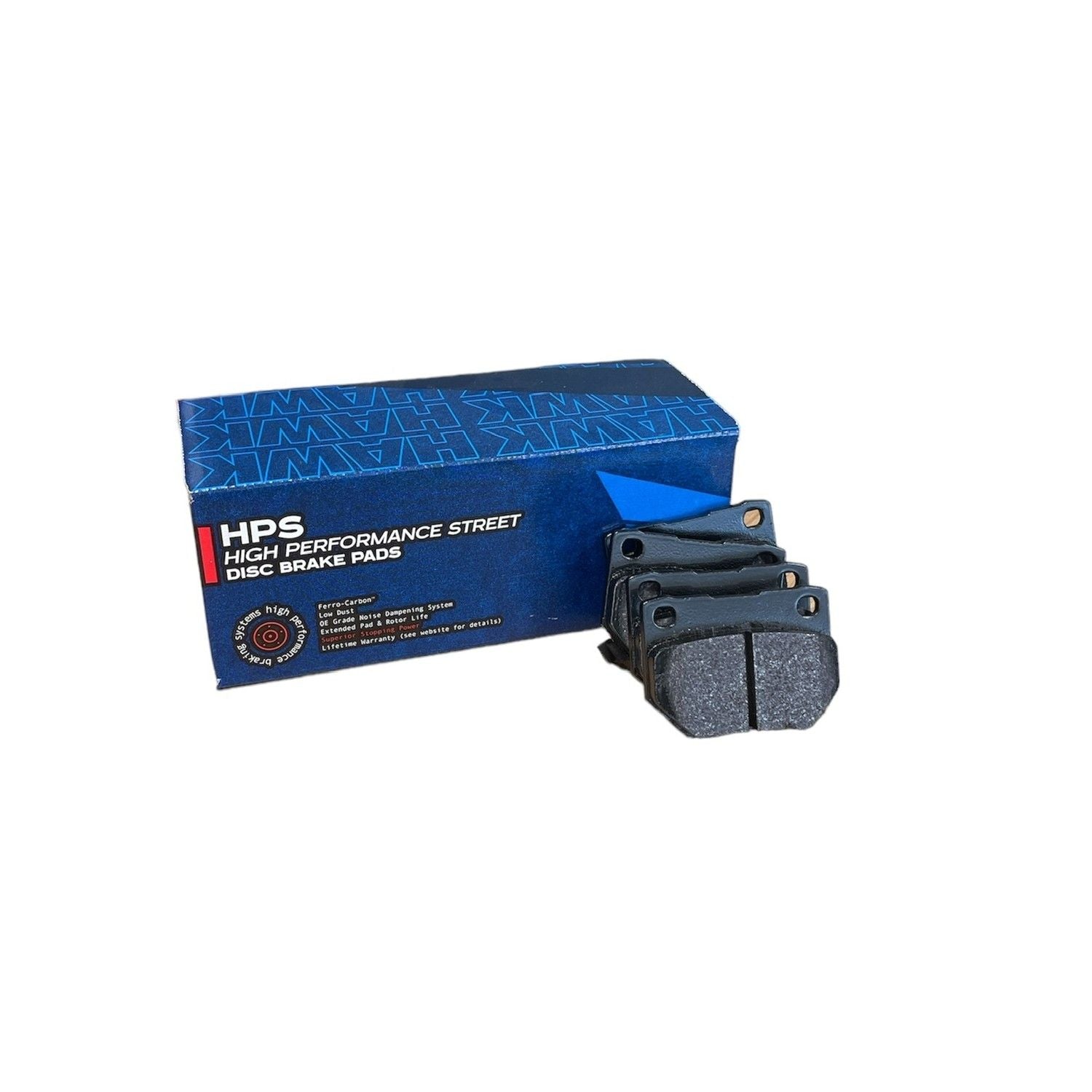 HAWK HPS Brake Pads 73mm x 55mm HWK-HB179F.630 - Rear