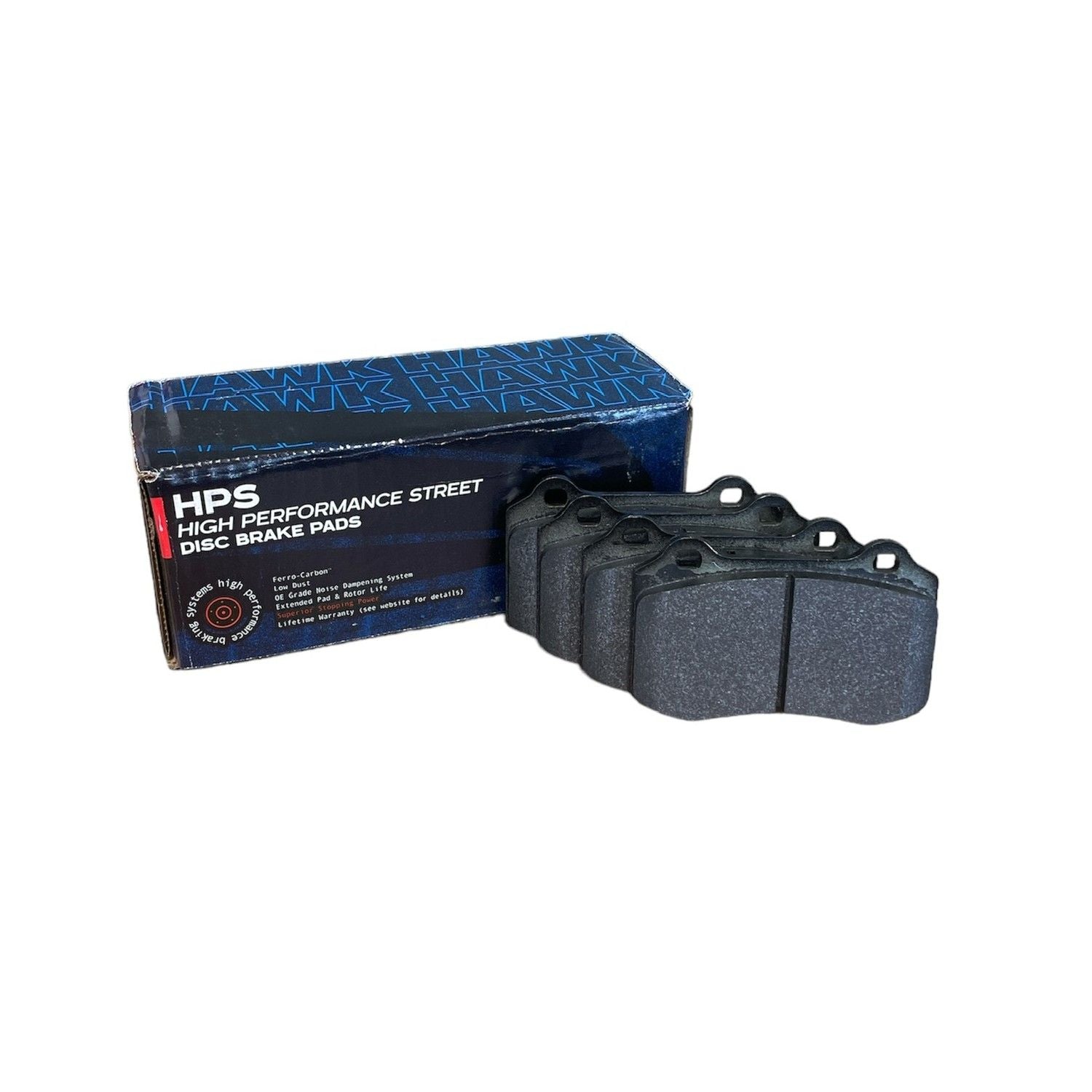 HAWK HPS Brake Pads 110mm x 69mm HWK-HB194F.570 - Rear