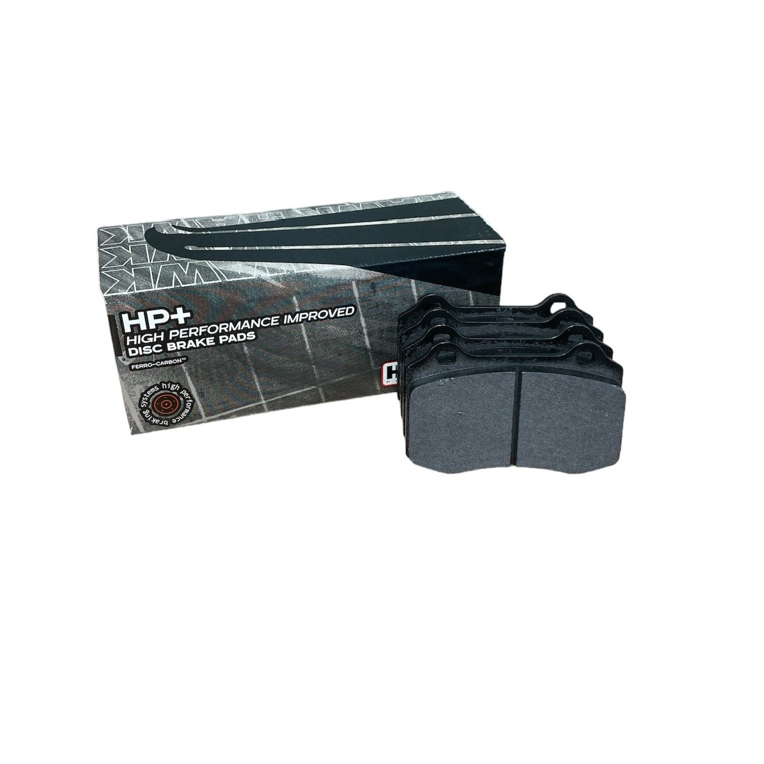 HAWK HP Plus Brake Pads 110mm x 69mm HWK-HB194N.665 - Front
