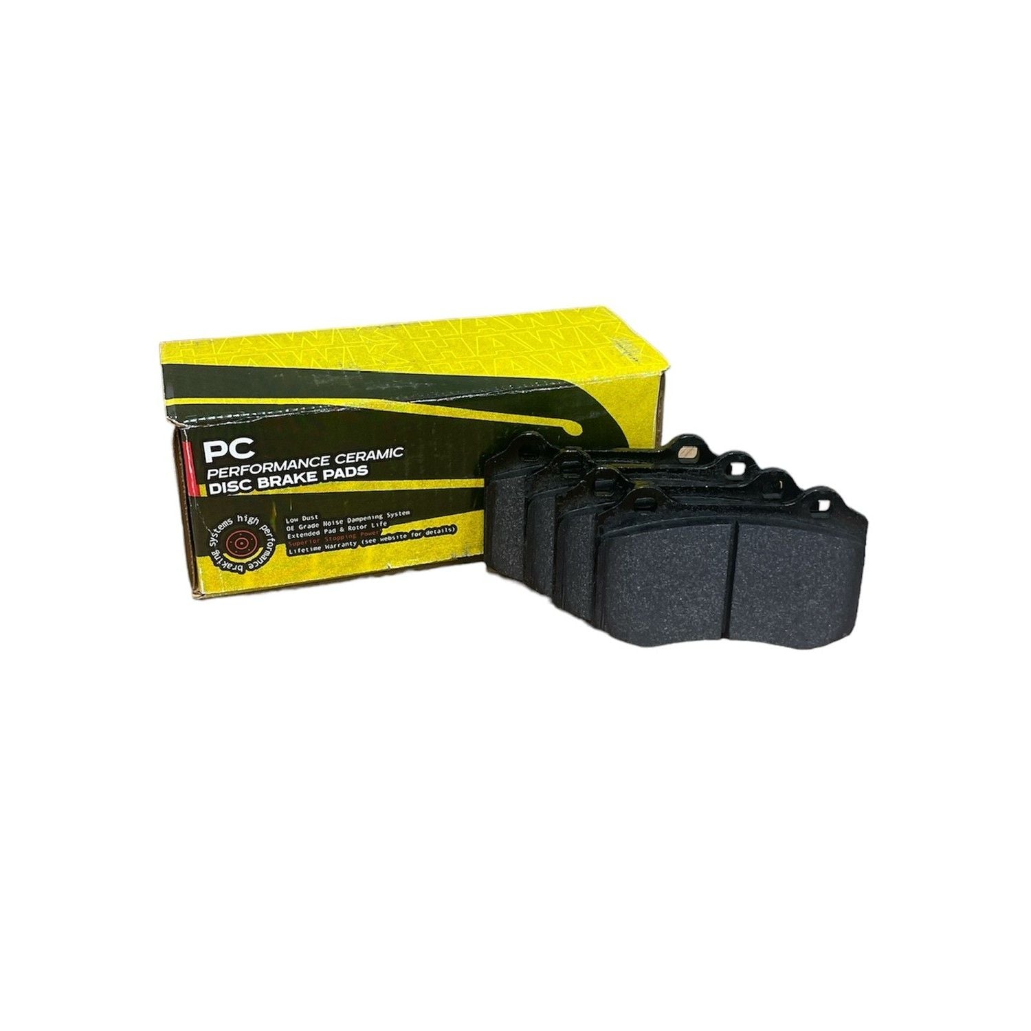 HAWK PC Brake Pads 110mm x 69mm HWK-HB194Z.570 - Rear