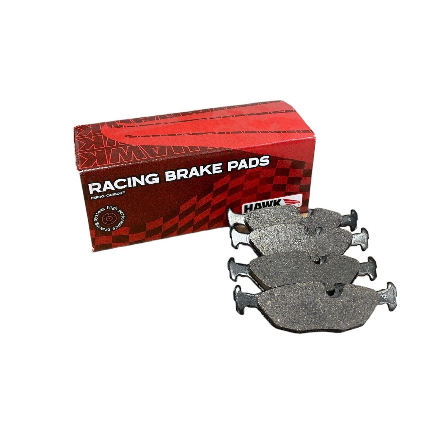 HAWK ER-1 Brake Pads 125mm x 38mm HWK-HB399D.630 - Rear