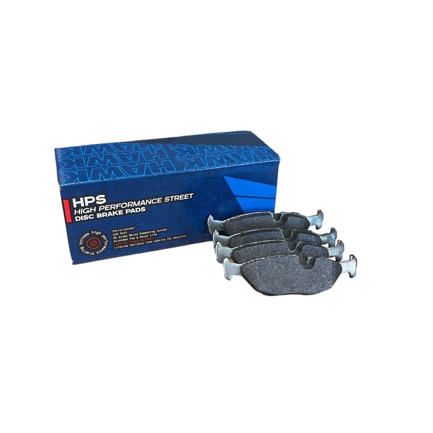 HAWK HPS Brake Pads 125mm x 38mm HWK-HB399F.630 - Rear