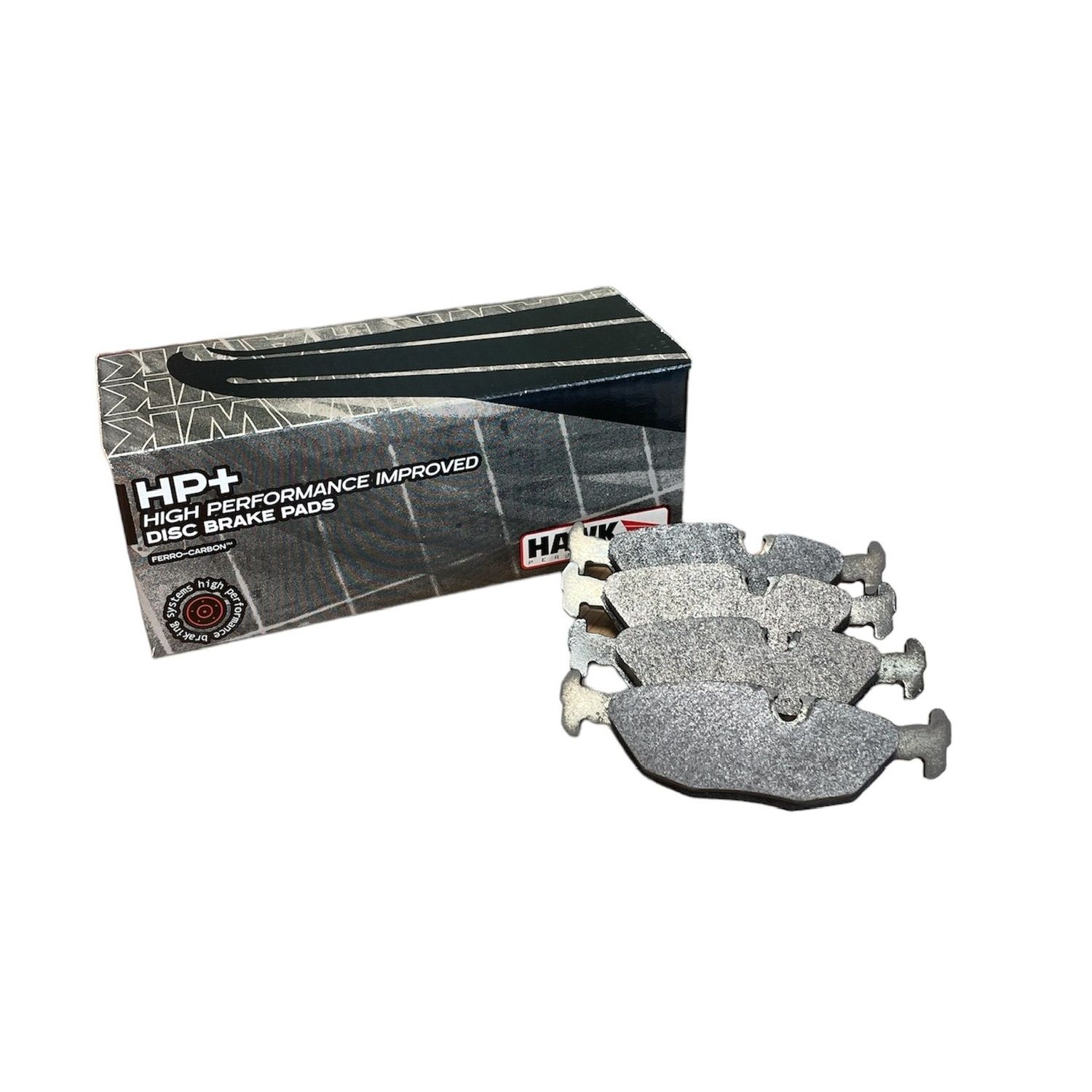 HAWK HP Plus Brake Pads 125mm x 38mm HWK-HB399N.630 - Rear