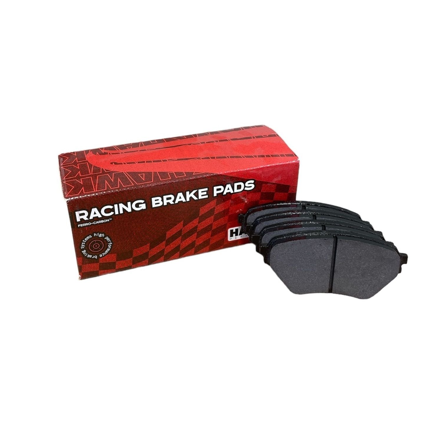 HAWK ER-1 Brake Pads 123mm x 58mm HWK-HB431D.606 - Front