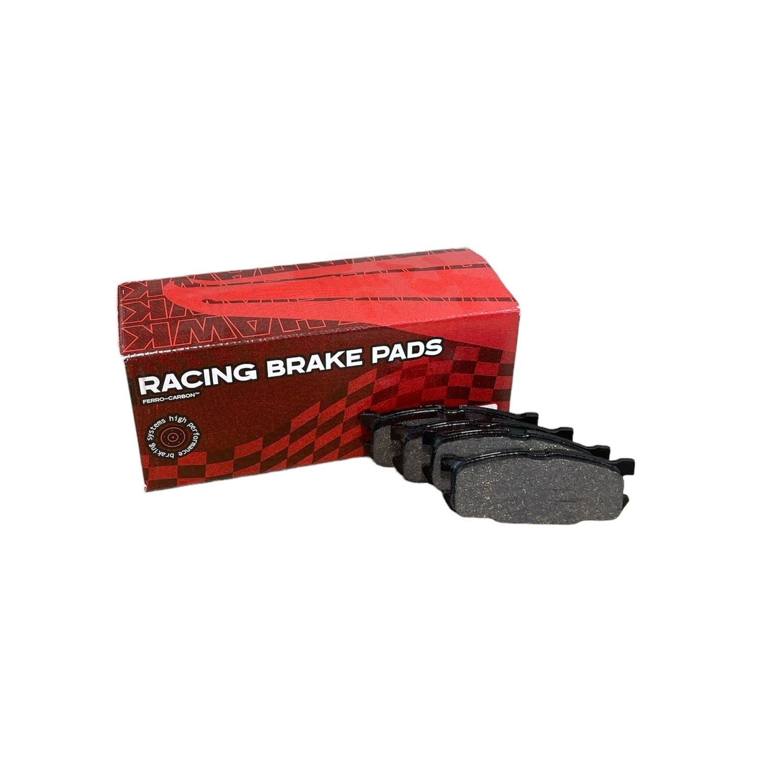 HAWK ER-1 Brake Pads 102mm x 40mm HWK-HB442D.496 - Rear