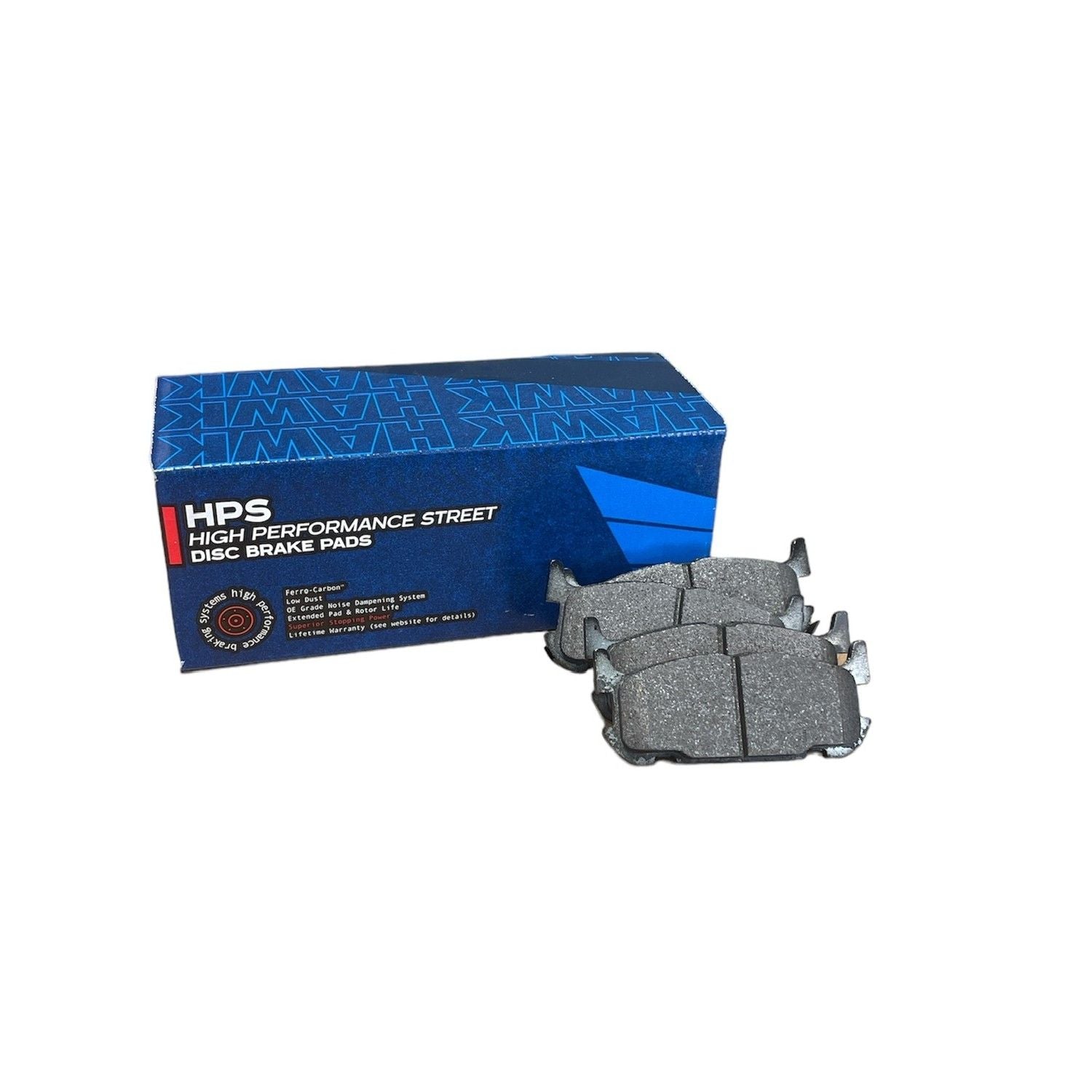HAWK HPS Brake Pads 102mm x 42mm HWK-HB468F.492 - Rear