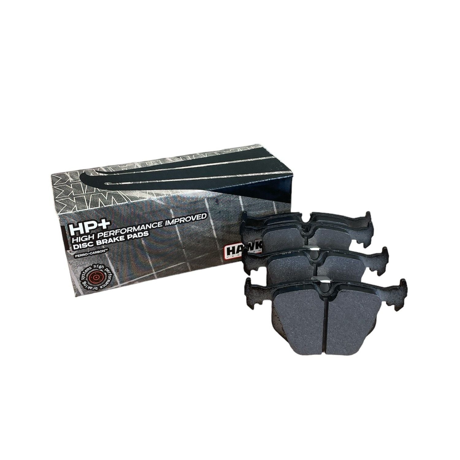 HAWK HP Plus Brake Pads 123mm x 59mm HWK-HB518N.642 - Rear