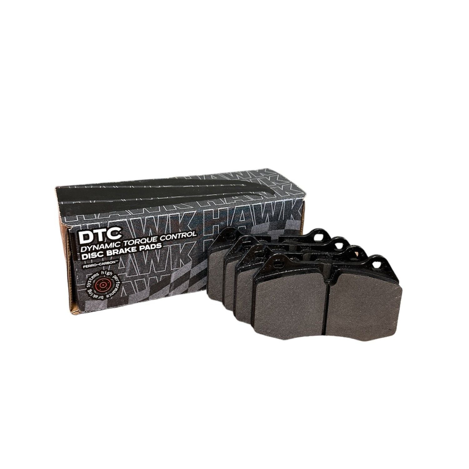 HAWK DTC 60 Brake Pads 120mm x 73mm HWK-HB545G.564 - Front
