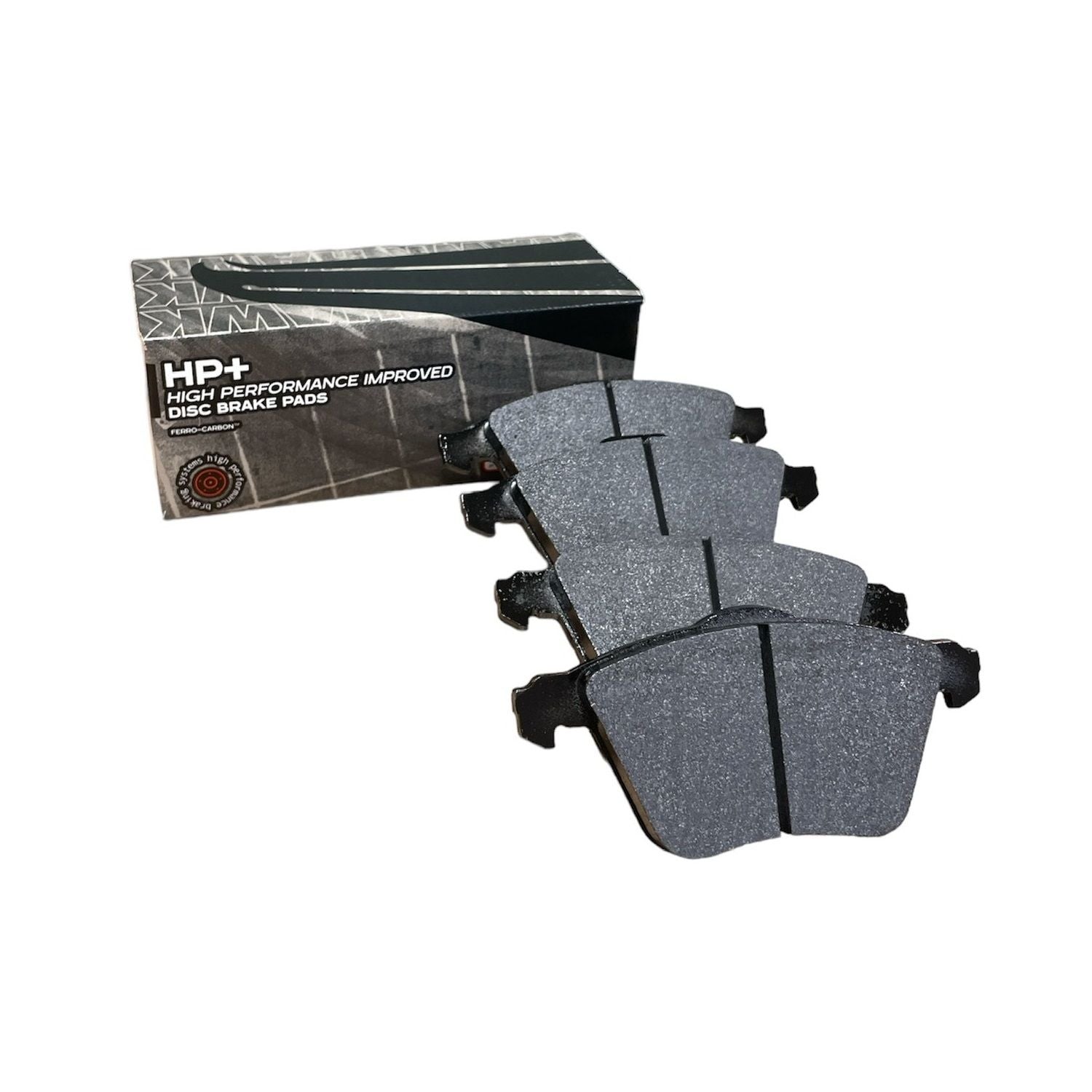 HAWK HP Plus Brake Pads 155mm x 73mm HWK-HB549N.702 - Front