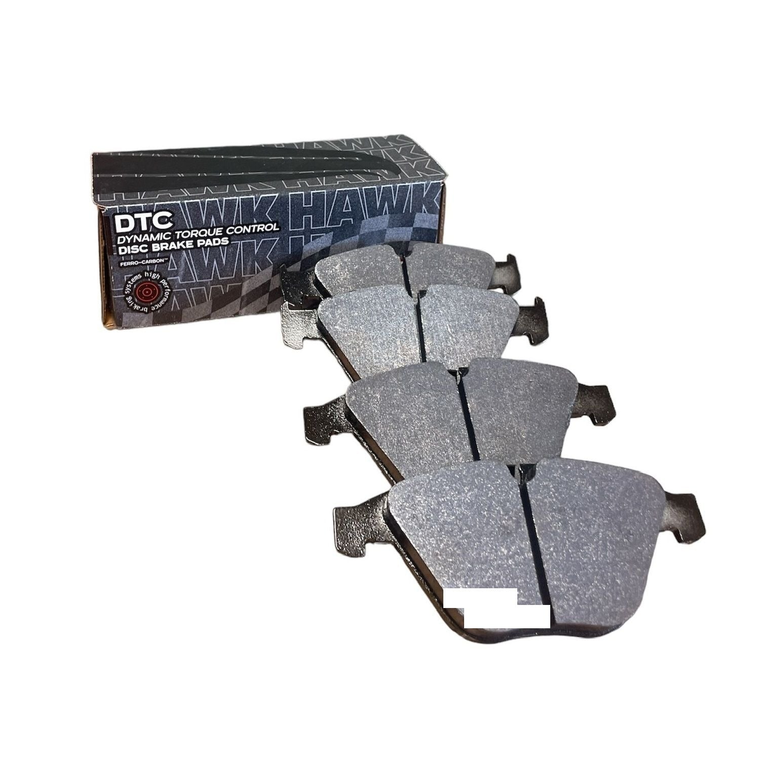HAWK DTC 70 Brake Pads 155mm x 68mm HWK-HB551U.748 - Front