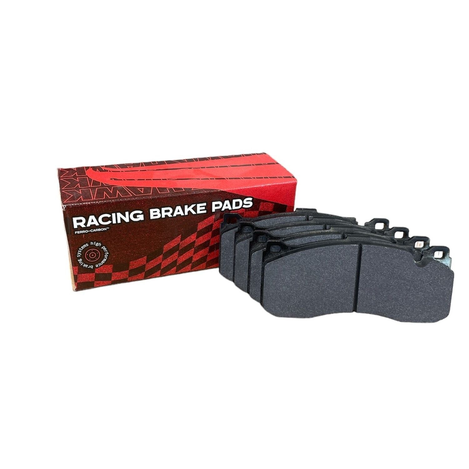 HAWK HT-10 Brake Pads 163mm x 74mm HWK-HB603S.616 - Front
