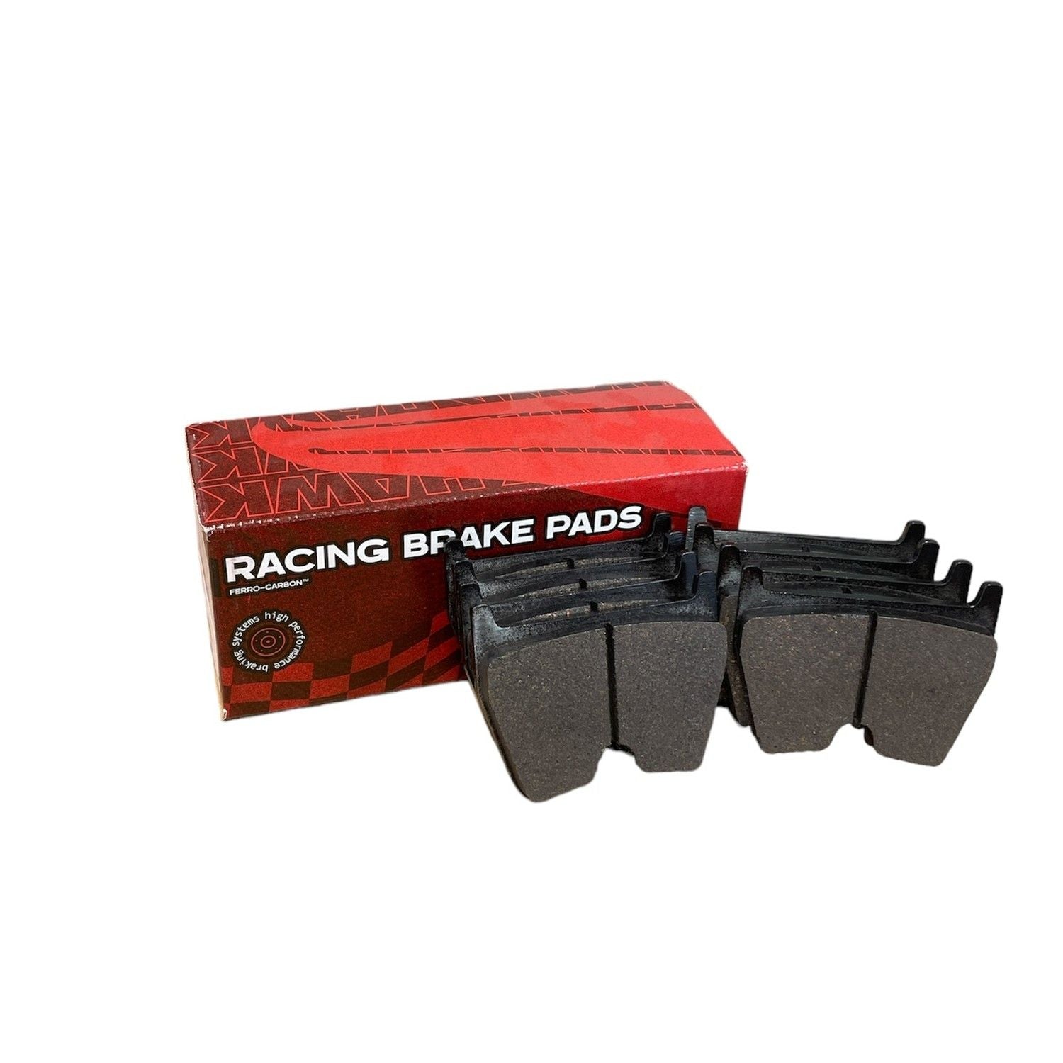 HAWK ER-1 Brake Pads 97mm x 74mm HWK-HB609D.572 - Front