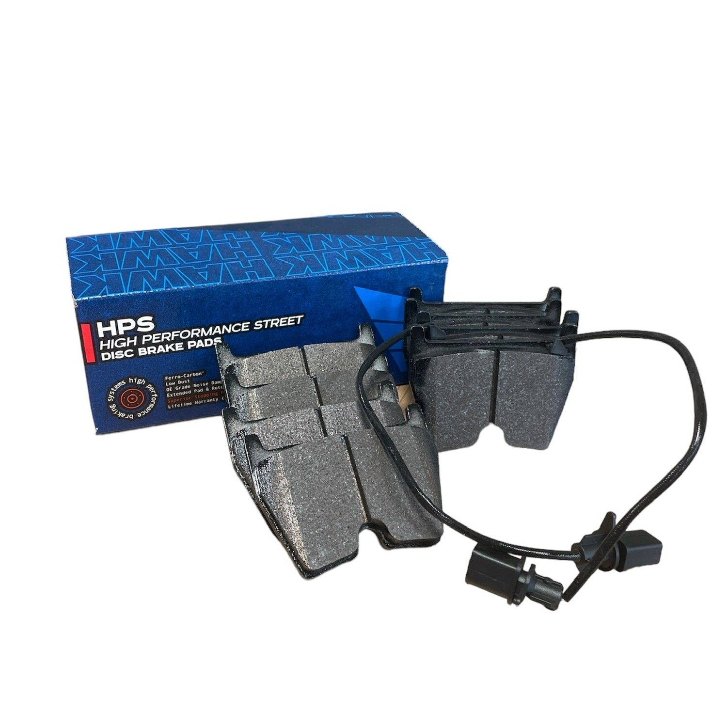 HAWK HPS Brake Pads 97mm x 74mm HWK-HB609F.572 - Front
