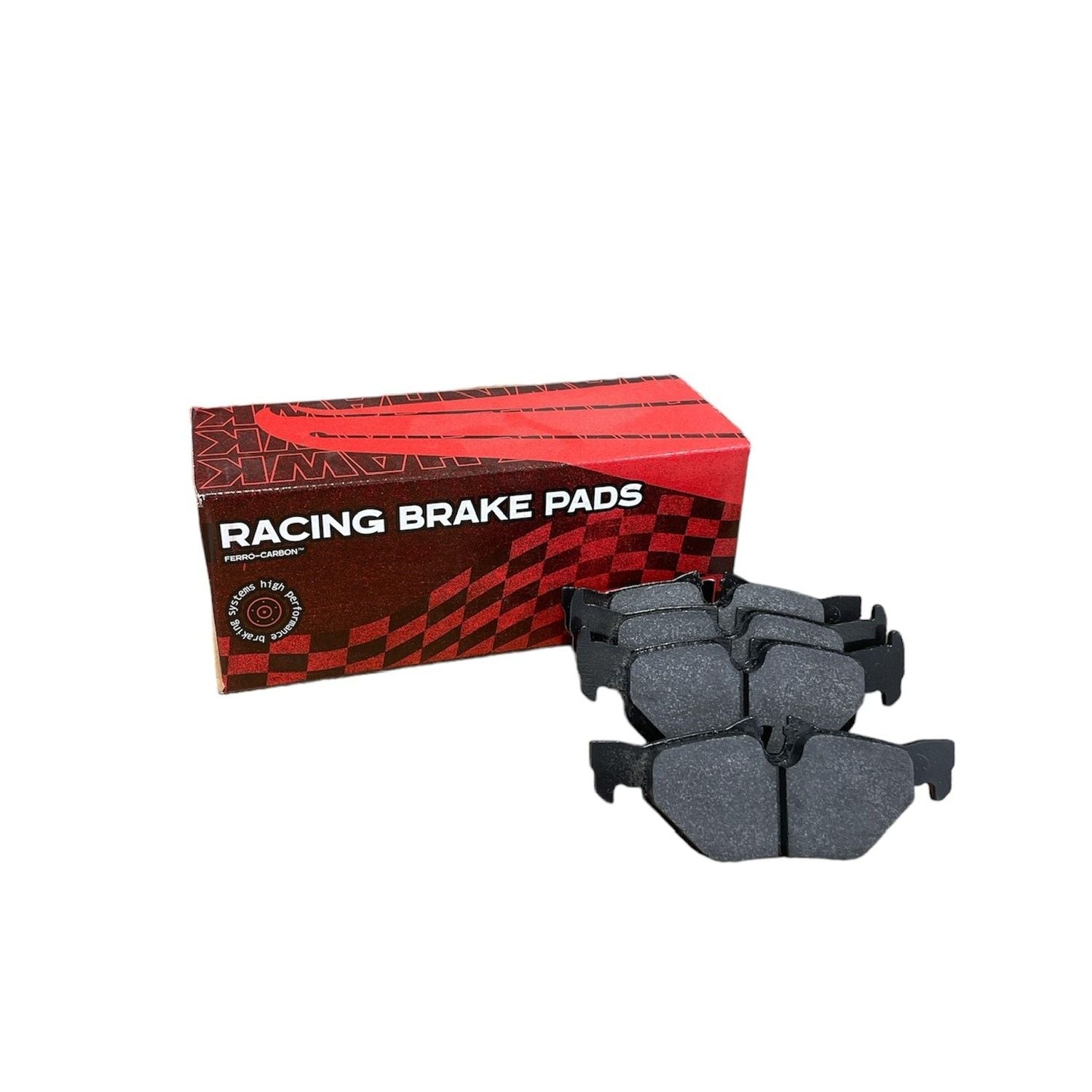 HAWK ER-1 Brake Pads 123mm x 47mm HWK-HB621D.638 - Rear