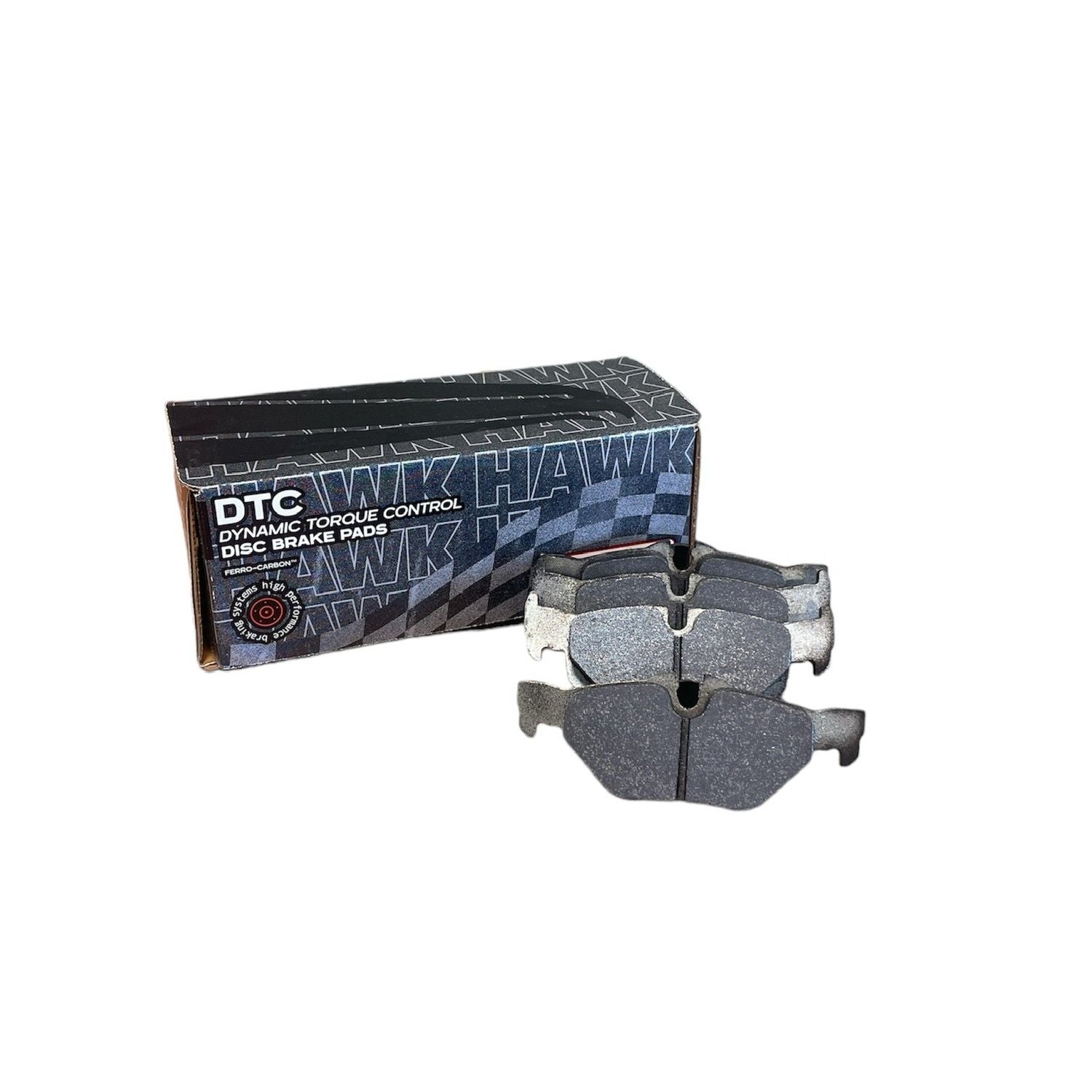 HAWK DTC 70 Brake Pads 123mm x 47mm HWK-HB621U.638 - Rear