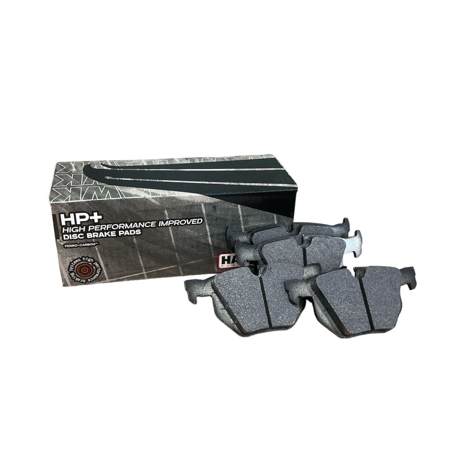 HAWK HP Plus Brake Pads 123mm x 58mm HWK-HB624N.642 - Rear