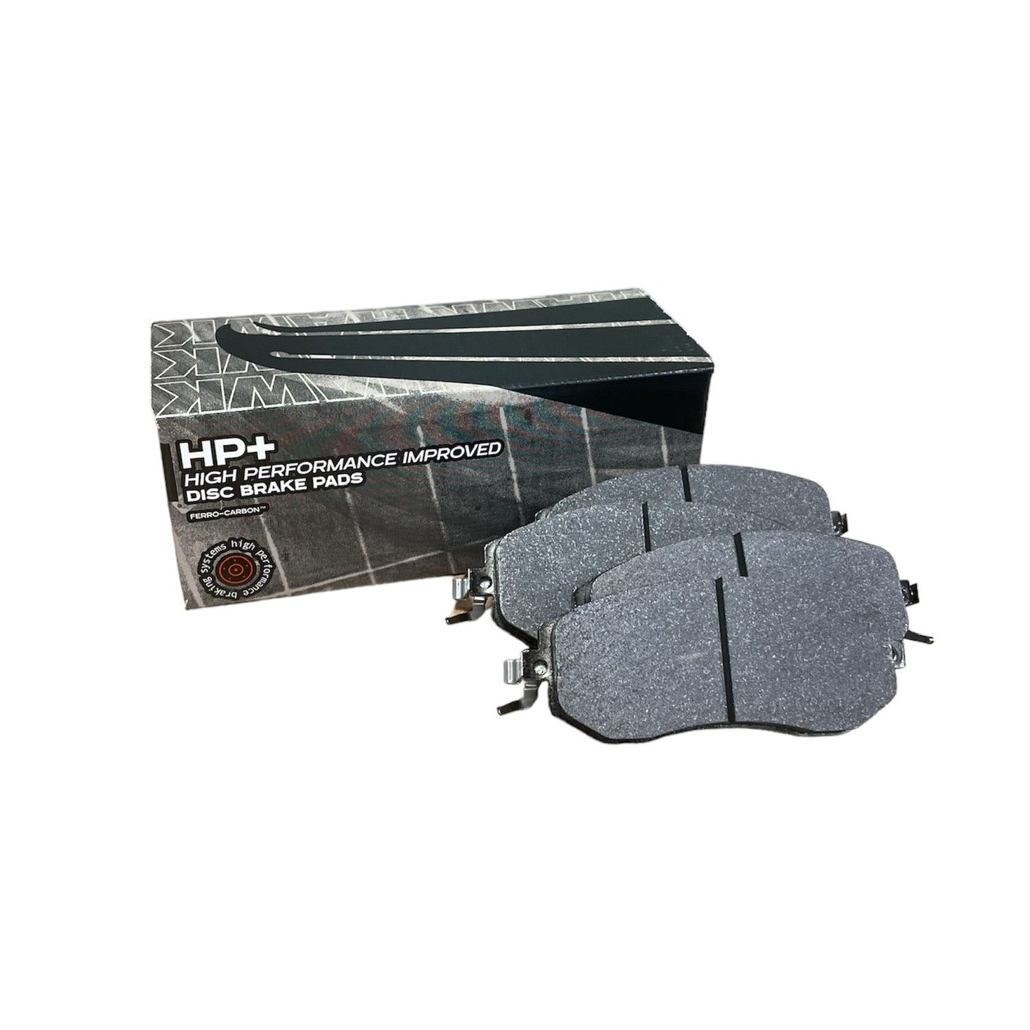 HAWK HP Plus Brake Pads 137mm x 57mm HWK-HB711N.661 - Front