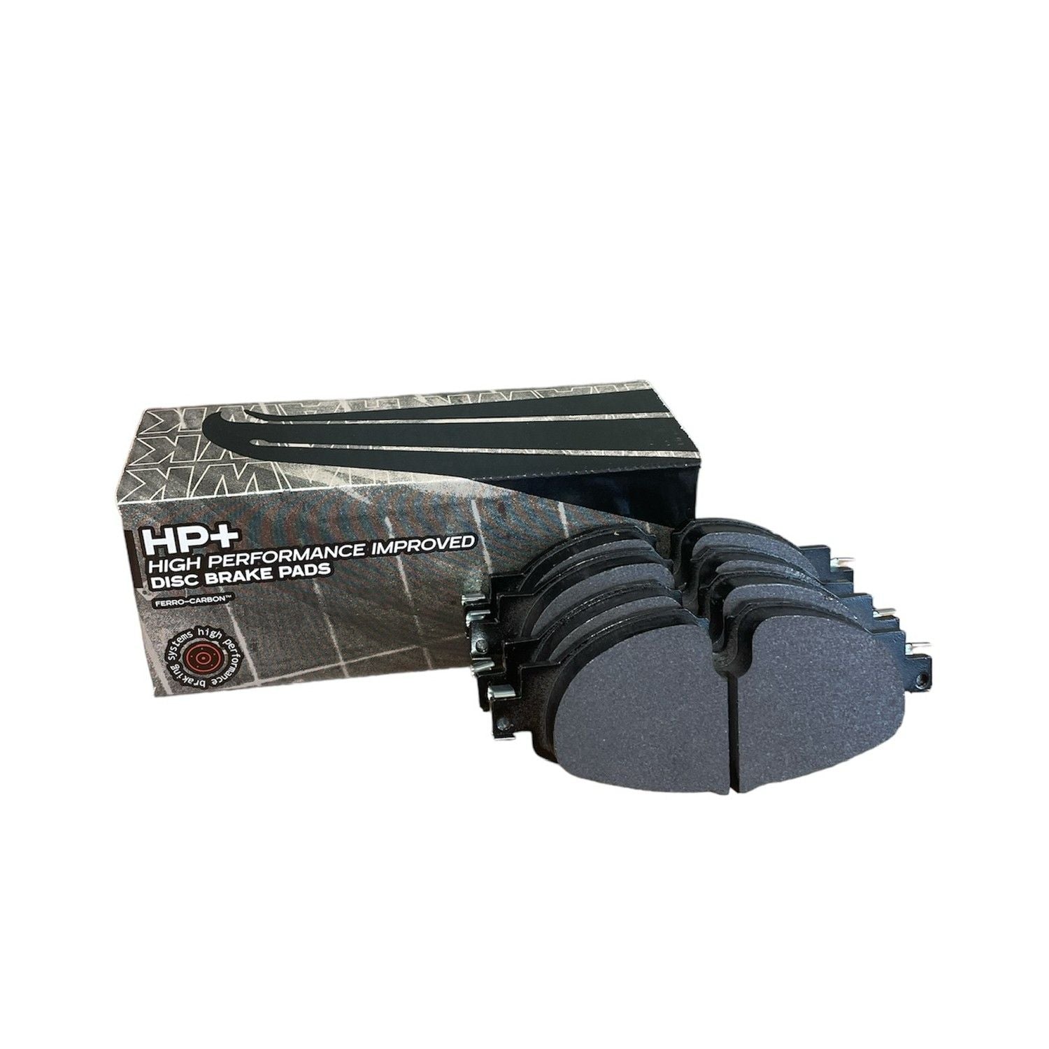 HAWK HP Plus Brake Pads 160mm x 66mm HWK-HB788N.745 - Front