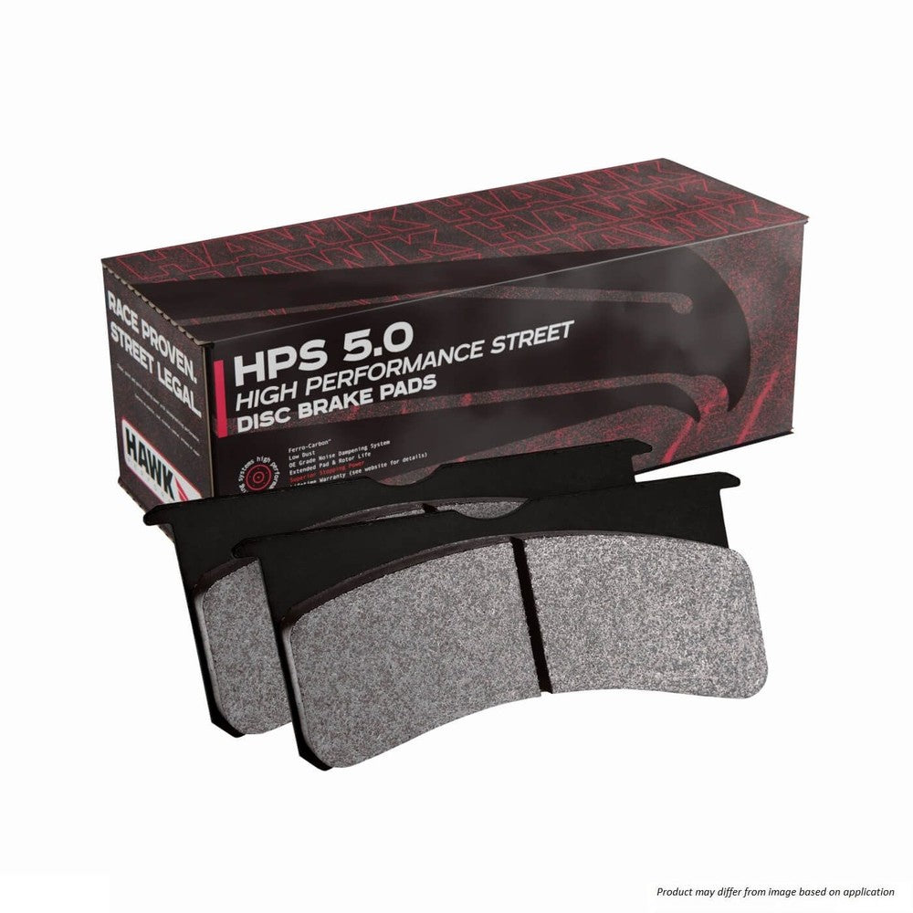 HAWK HPS 5.0 Brake Pads 70mm x 88mm HWK-HB766B.624 - Rear