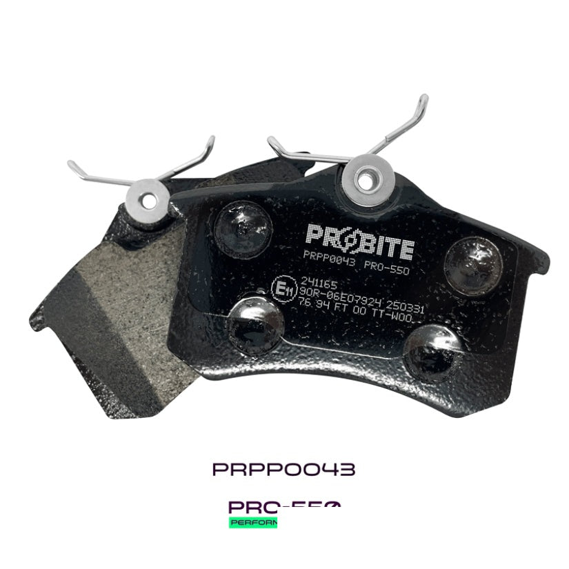 Probite PRO-550 Performance Brake Pads 87mm x 53mm PRPP0043 - Rear