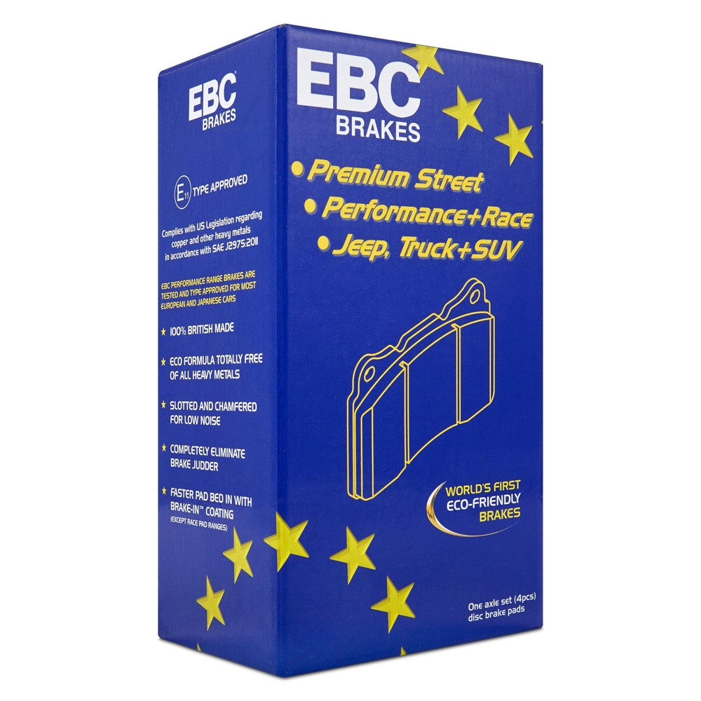 EBC Greenstuff 2000 Brake Pads 95.5mm x 48mm DP22079 - Rear
