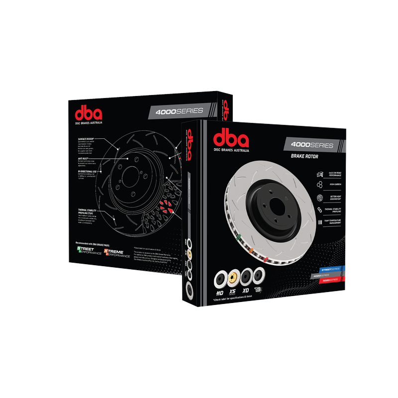 DBA 4000 Series - T3 Slotted Brake Discs 324mm DBA4719S - Rear