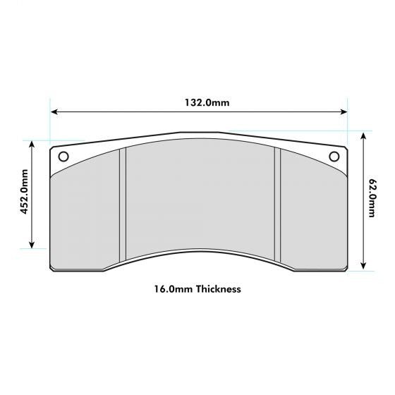 PBS ProRace Brake Pads 8392PR
