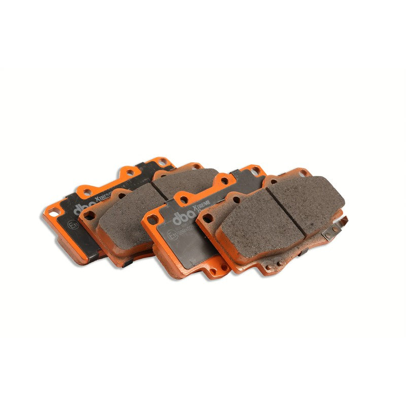 DBA Xtreme Performance Brake Pads 119.3mm x 71.1+62.1mm DB1170XP - Front