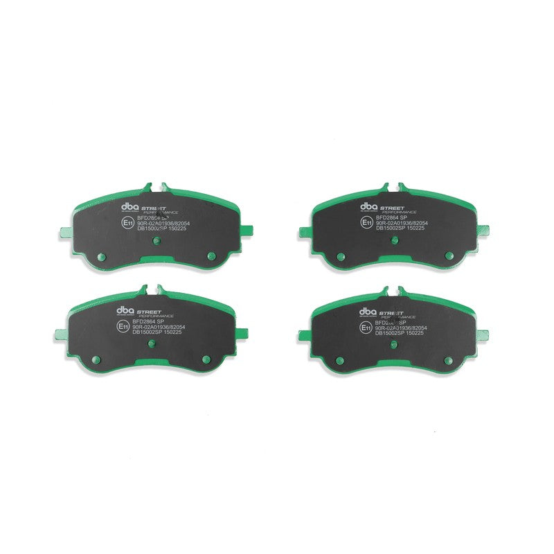 DBA Street Performance Brake Pads 141.1mm x 65mm DB15002SP - Rear