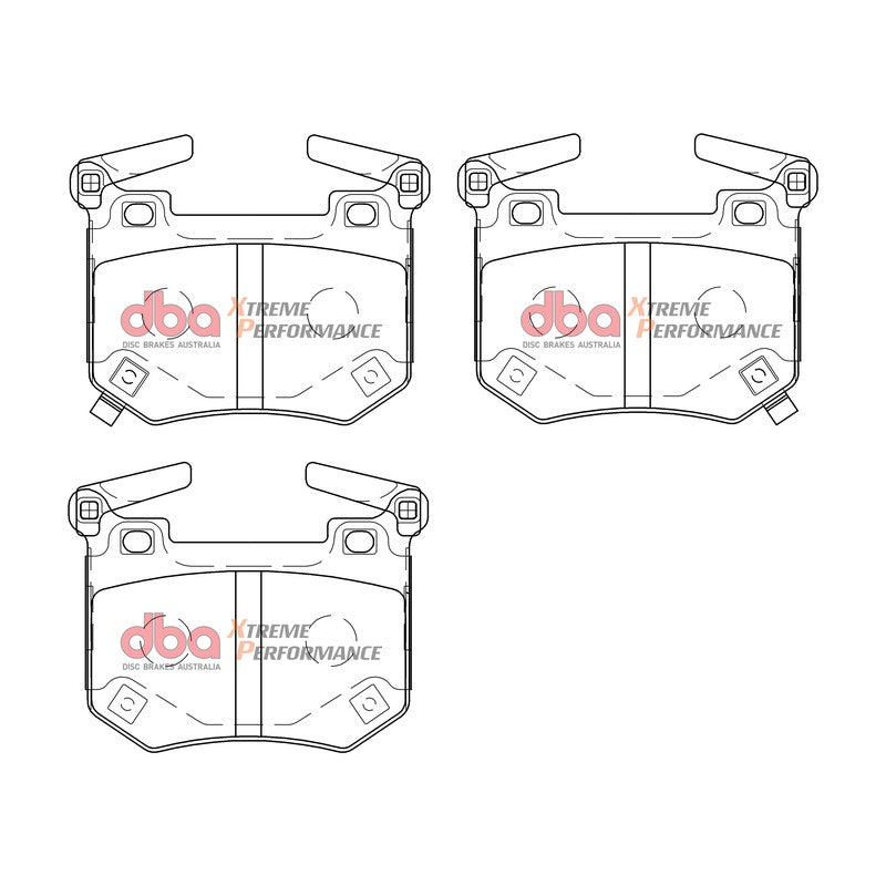 DBA Xtreme Performance Brake Pads 113mm x 82.7mm DB15004XP - Rear
