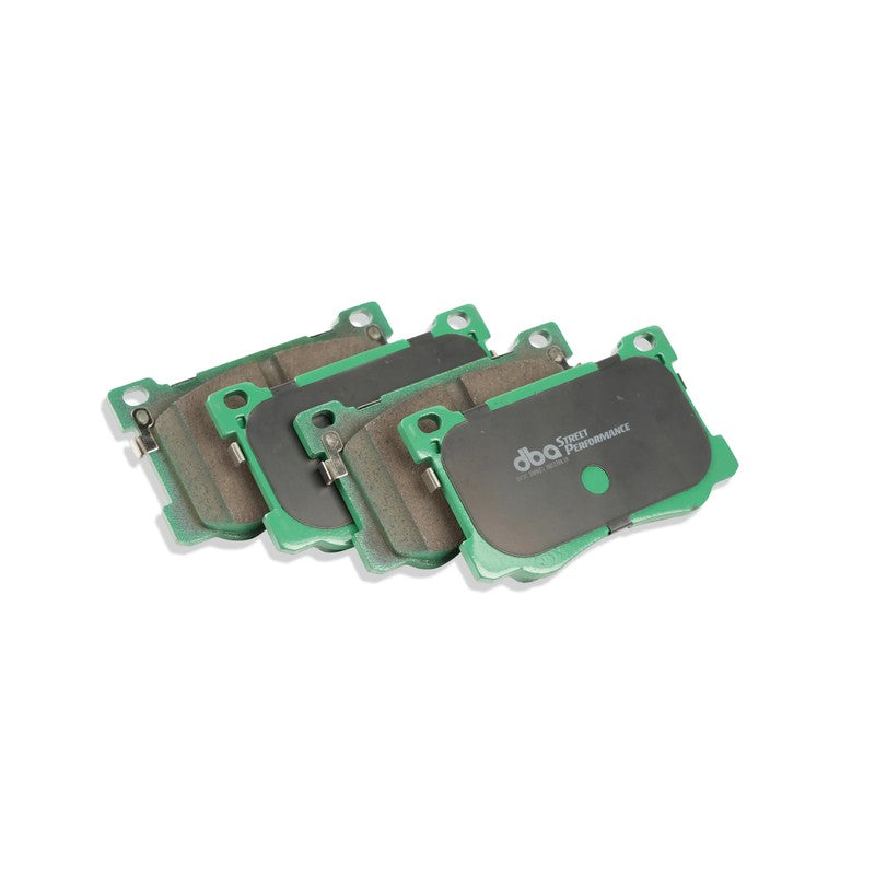 DBA Street Performance Brake Pads 126.6mm x 77.8mm DB15021SP - Front