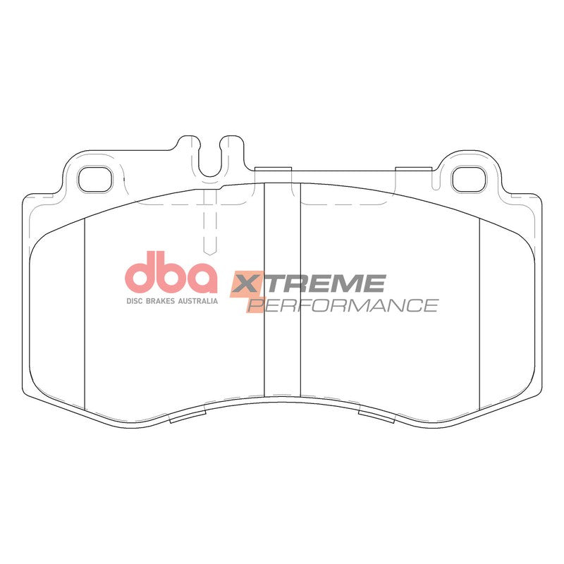 DBA Xtreme Performance Brake Pads 141.7mm x 80.2mm DB15103XP - Front