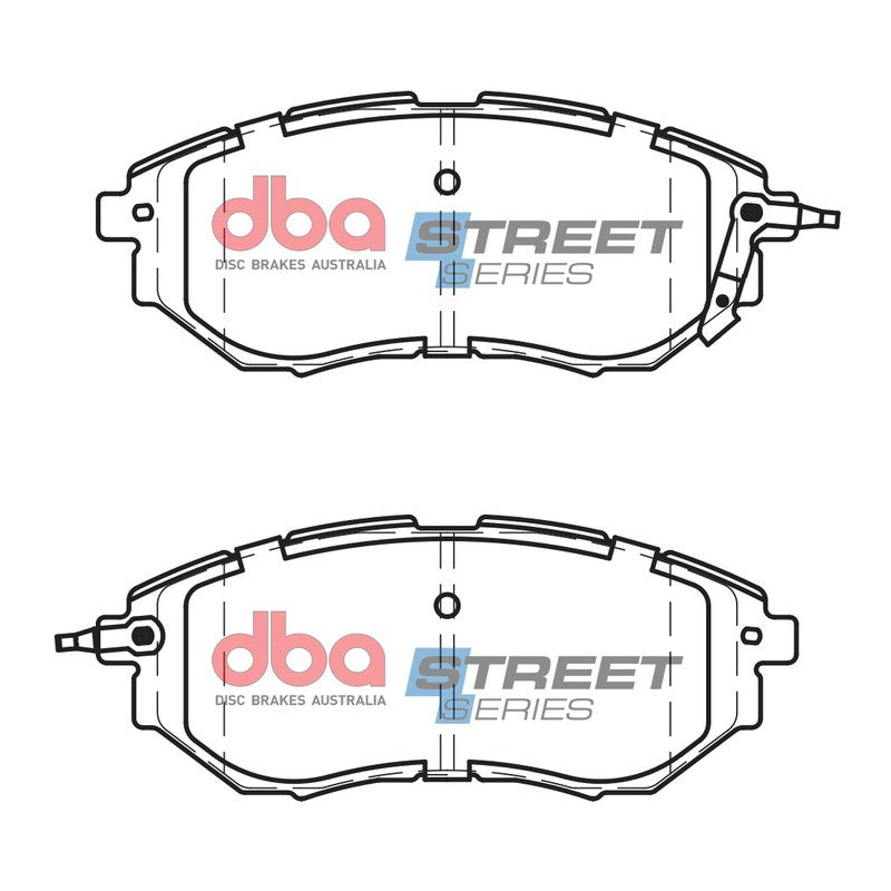 DBA Street Series Ceramic Brake Pads 157.0mm x 63.6mm DB1722SS - Front