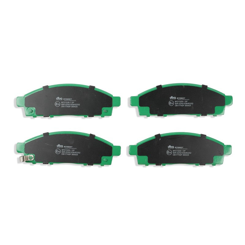 DBA Street Performance Brake Pads 155.4mm x 51mm DB1774SP - Front