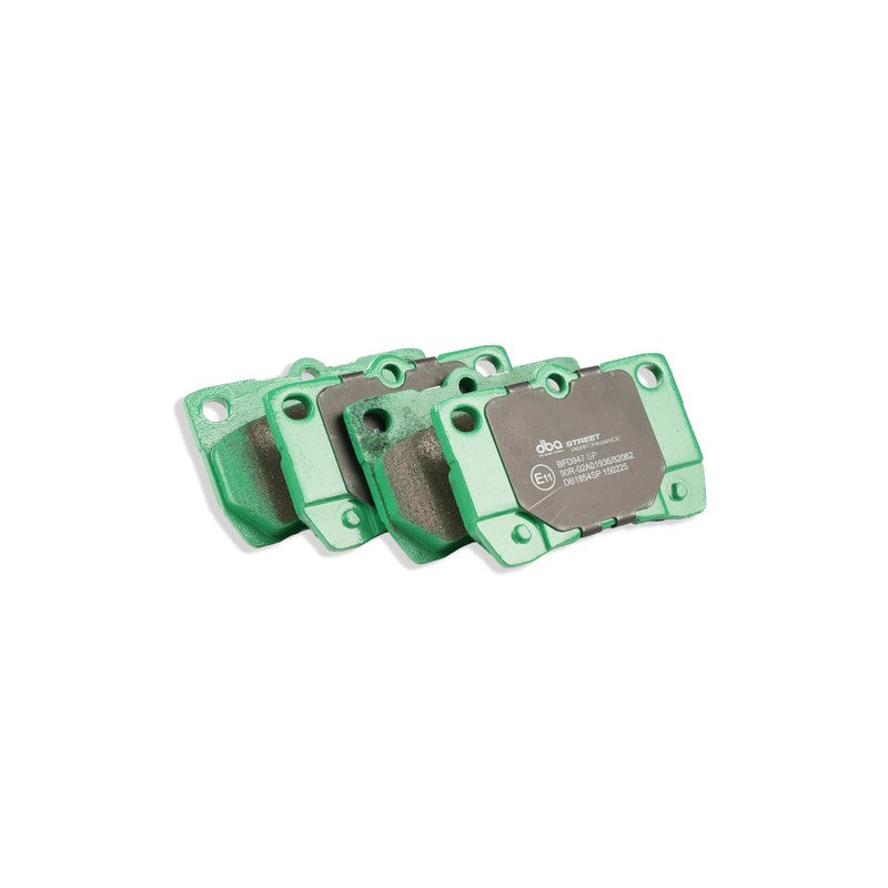DBA Street Performance Brake Pads 88.2mm x 58.2mm DB1854SP - Rear