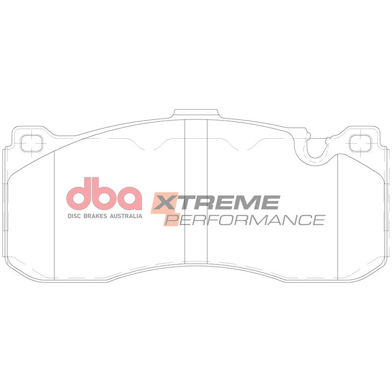 DBA Xtreme Performance Brake Pads 162.5mm x 73.6mm DB2195XP - Front