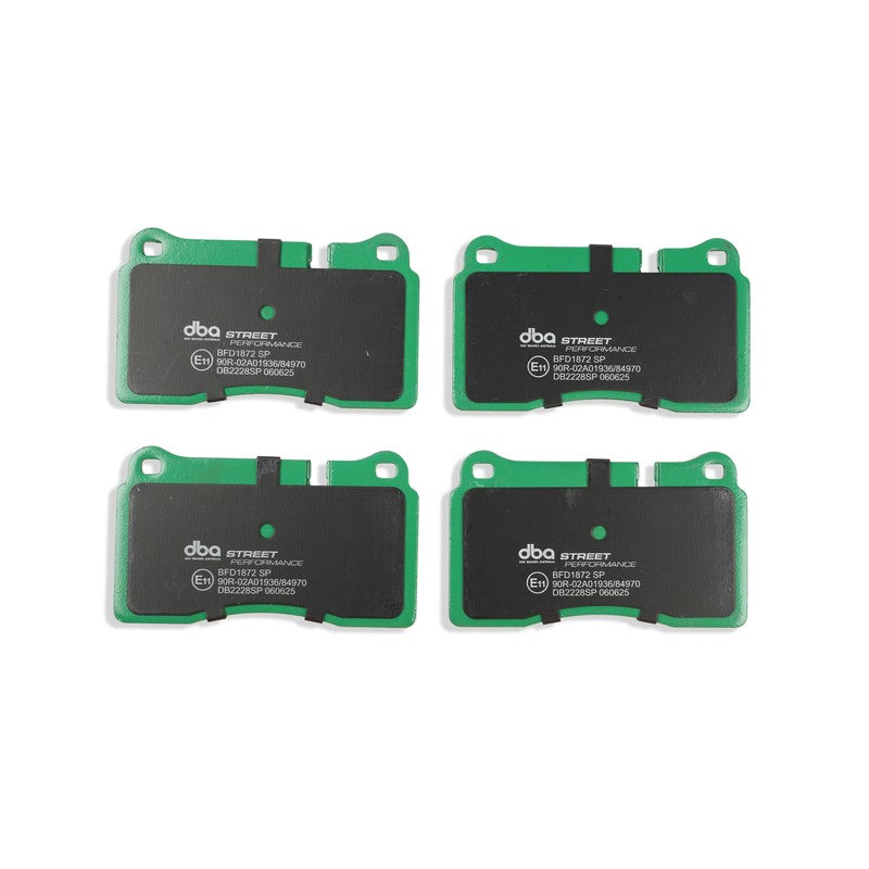 DBA Street Performance Brake Pads 131.7mm x 77.3mm DB2228SP - Front