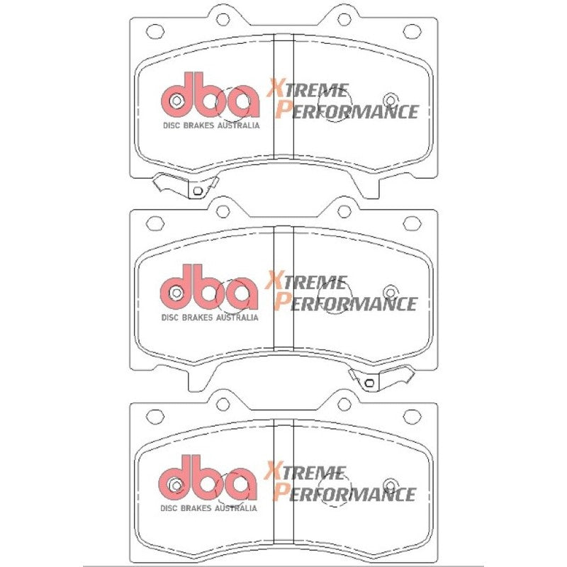 DBA Xtreme Performance Brake Pads 143.7mm x 91.3mm DB2242XP - Front