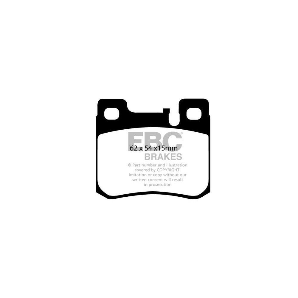 EBC Redstuff Brake Pads 62mm x 54mm DP31026C - Rear
