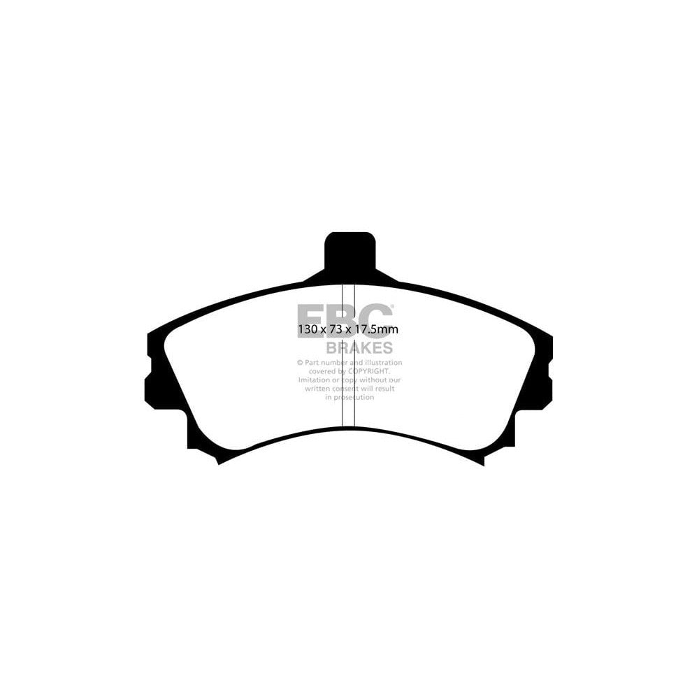 EBC Ultimax Brake Pads 130mm x 73mm DP1564 - Front
