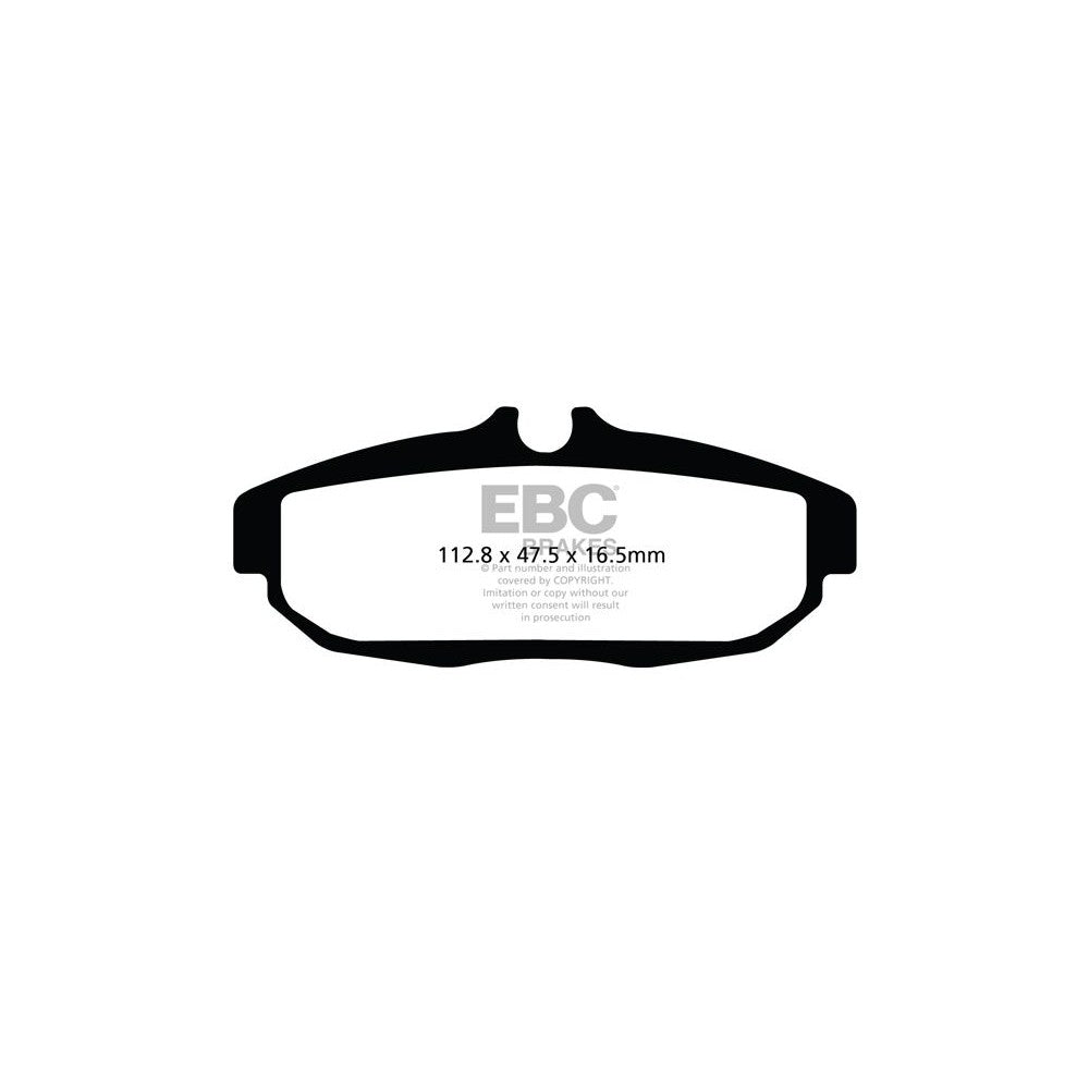 EBC Yellowstuff Brake Pads 112.8mm x 47.5mm DP41894R - Rear