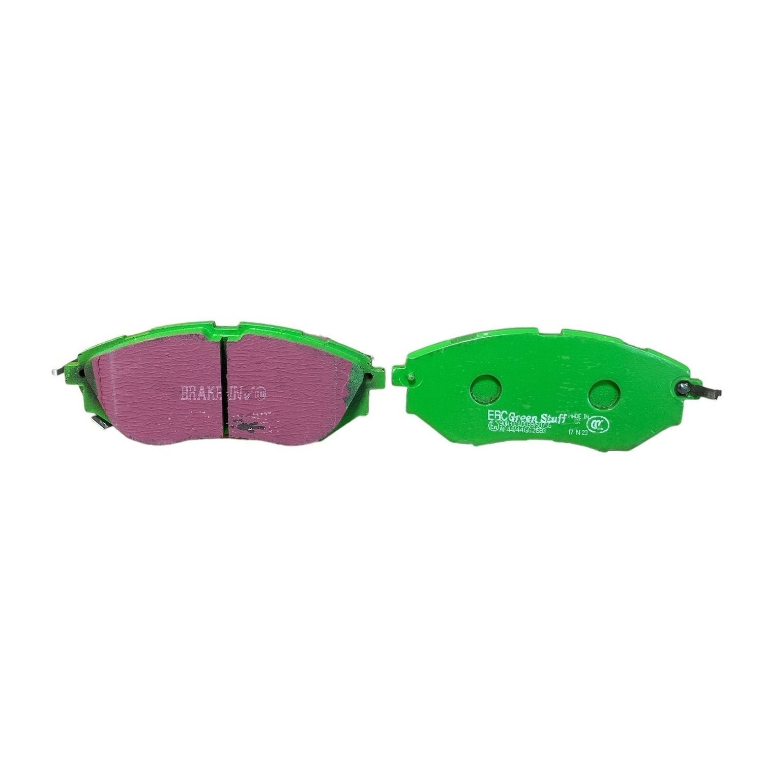 EBC Greenstuff 2000 Brake Pads 157mm x 64mm DP21583 - Front