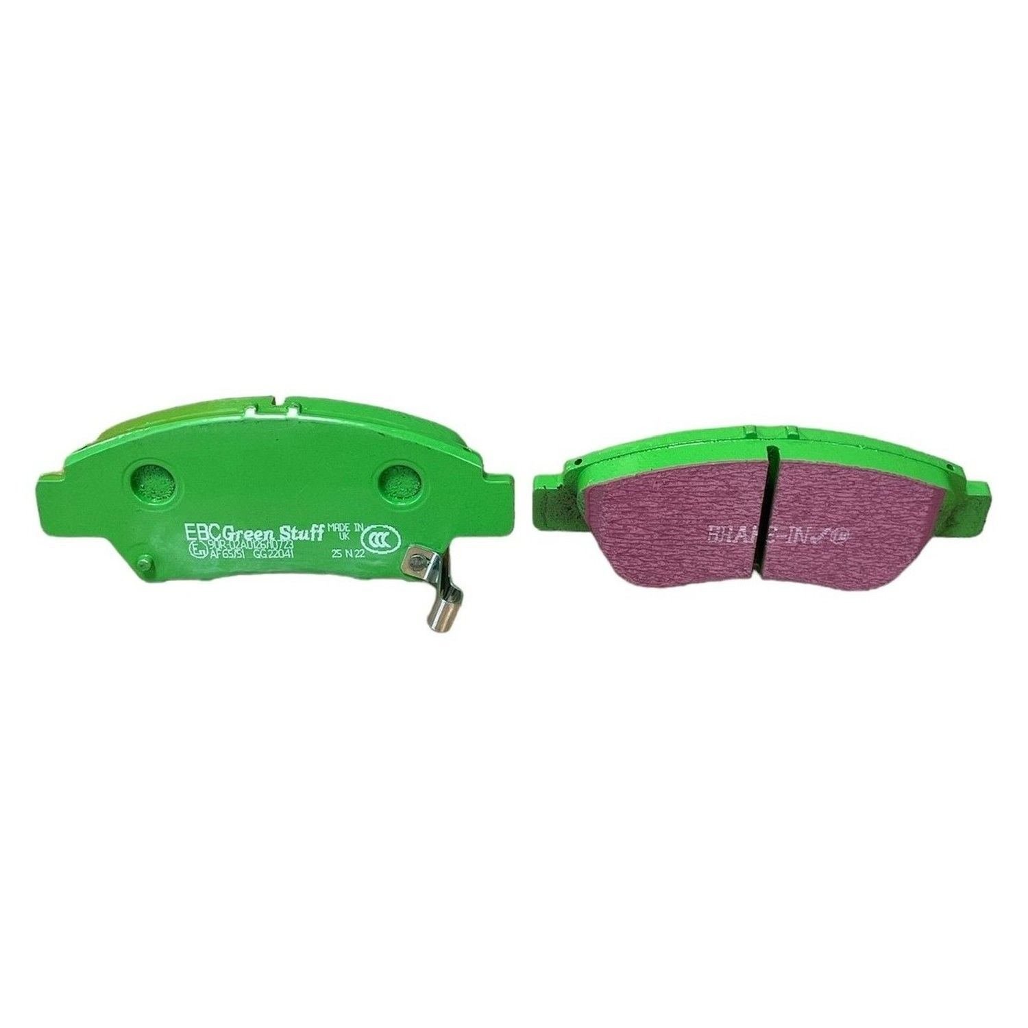 EBC Greenstuff 2000 Brake Pads 136mm x 56mm DP22041 - Front